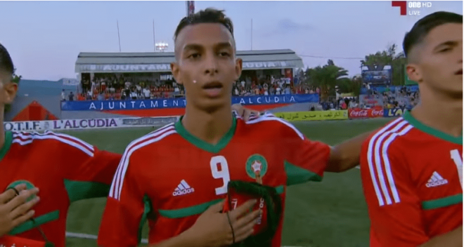 Achraf Gharib es internacional con las inferiores de Marruecos.
