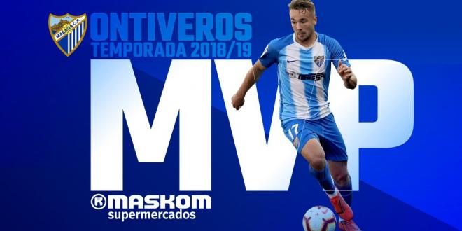 Ontiveros, MVP Maskom de la temporada (Foto: Málaga CF).
