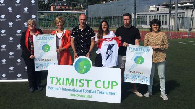 Presentación de la IV edición de la Tximist Cup. (Foto: Real Sociedad)