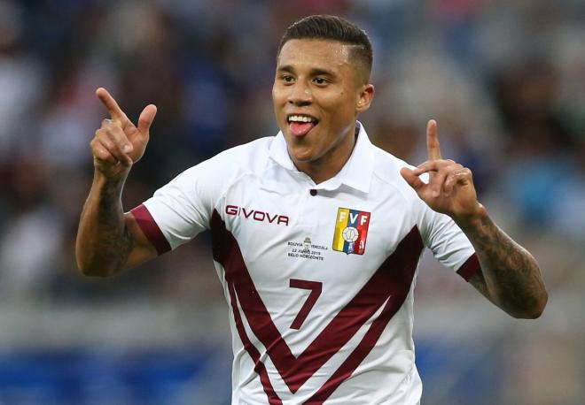 Machis, tras estar con Venezuela, listo para el Granada-Real Madrid.
