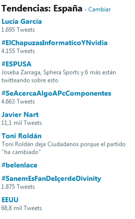 Lucia García ha sido trending topic durante todo el partido entre España y Estados Unidos.