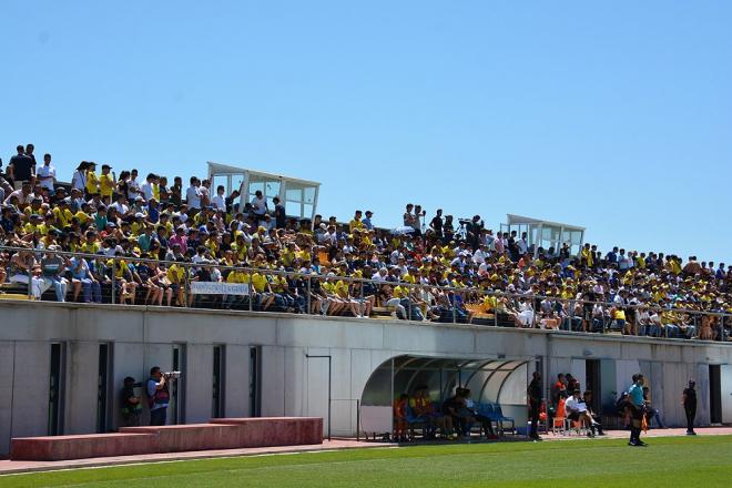 Imagen de El Rosal en un partido (Foto: Cádiz CF).