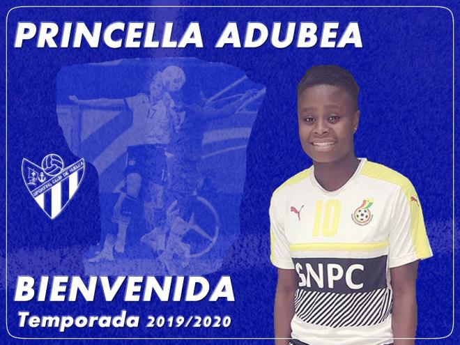 Princella Adubea, nueva jugadora del Sporting.