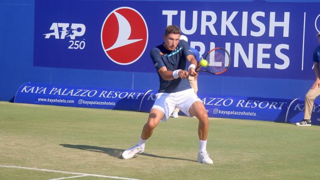 Pablo Carreño en el ATP 250 de Antalya.