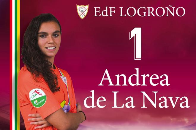 Andrea de la Nava ha jugado las últimas cuatro campañas en el EDF Logroño.
