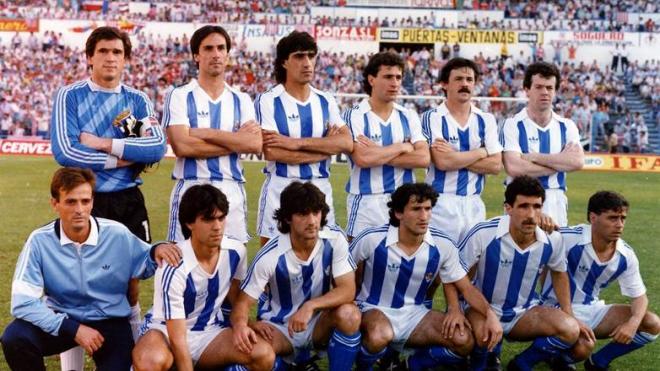 La Real Sociedad ganó la Copa del Rey en 1987.