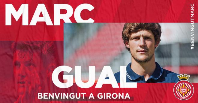 Marc Gual, nuevo jugador del Girona (Foto: TG).
