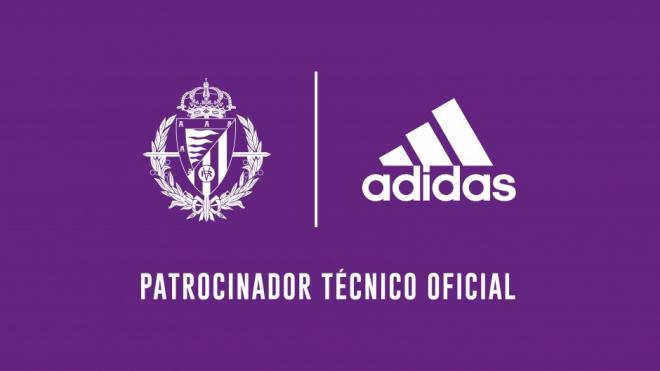 Adidas vestirá al Real Valladolid hasta el año 2023.