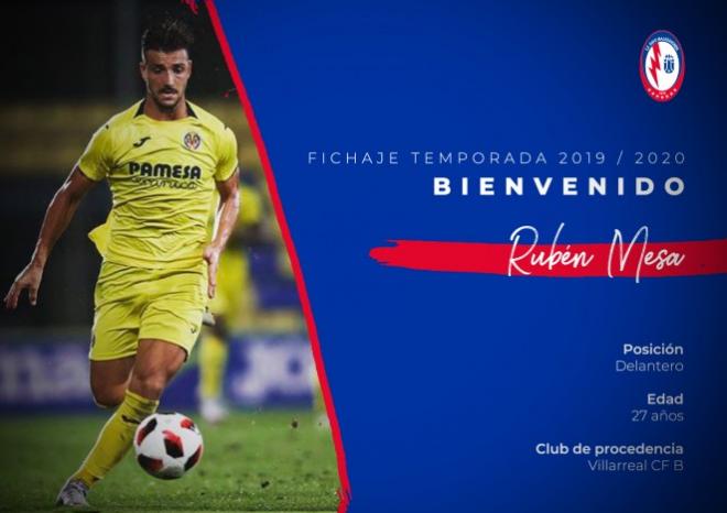 Rubén Mesa ficha por el Rayo Majadahonda.