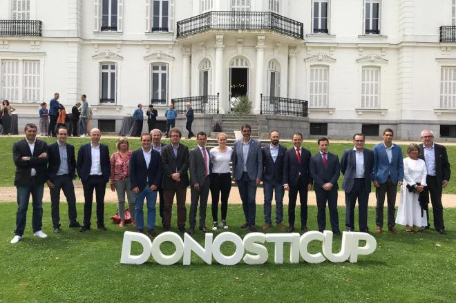 La Donosti Cup 2019 se ha presentado este miércoles en la Casa de la Paz de Aiete (Foto: Real Sociedad).