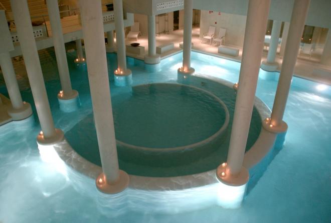 Imagen del Spa del hotel de Benalup.