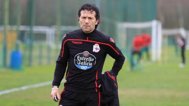 Luisito, entrenador del Fabril (Foto: RCD).