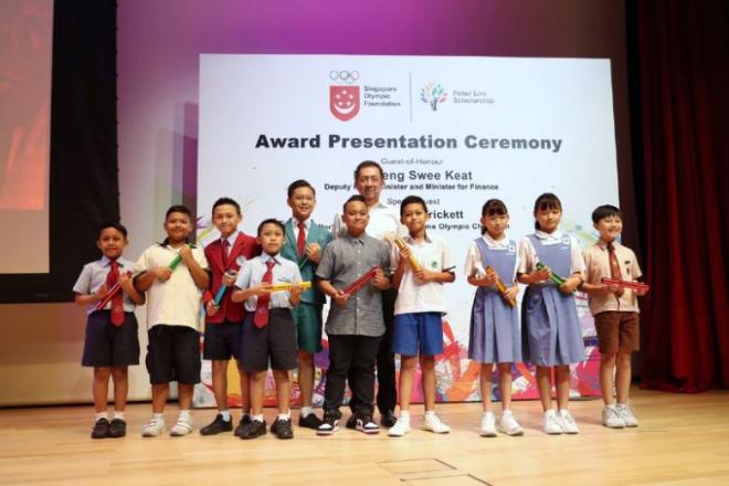 Peter Lim premiado por la Fundación Olímpica de Singapur