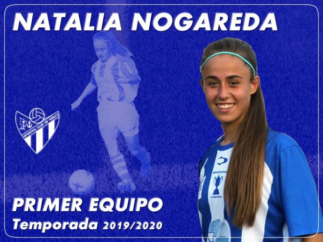 Natalia Nogareda sube al primer equipo.