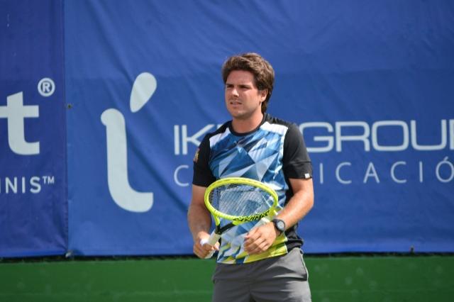 Carlos Boluda, número 3 del torneo, se mide este viernes al ruso Alexander Zhurvin (Foto: Open Kiroleta).