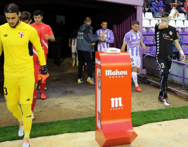 José Antonio Caro, en su última visita al Nuevo Estadio José Zorrilla (Foto: Real Valladolid).