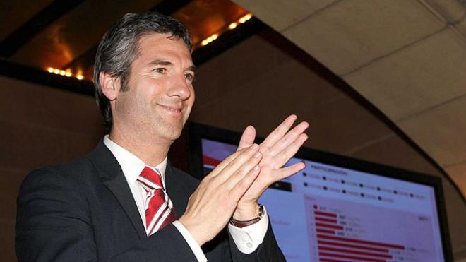 Josu Urrutia se convirtió en el nuevo presidente del Athletic Club de Bilbao en 2011.