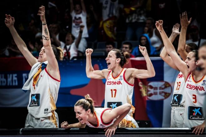 España Campeona de Europa Femenina: Jugadoras del Valencia Basket