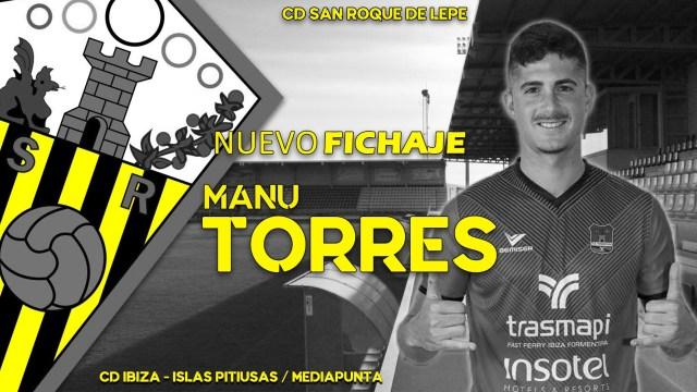 Manu Torres jugará en el San Roque de Lepe. (@SanRoqueLepe)