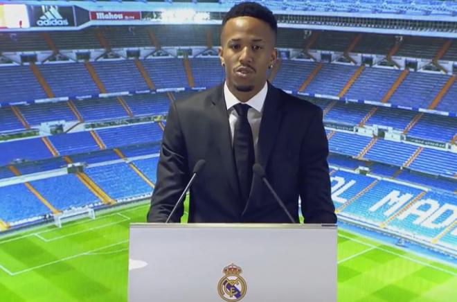 Discurso de Militao en el día de su presentación oficial con el Real Madrid.