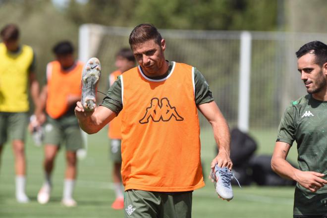 joaquinJoaquín Sánchez, en un entrenamiento (foto: Kiko Hurtado).