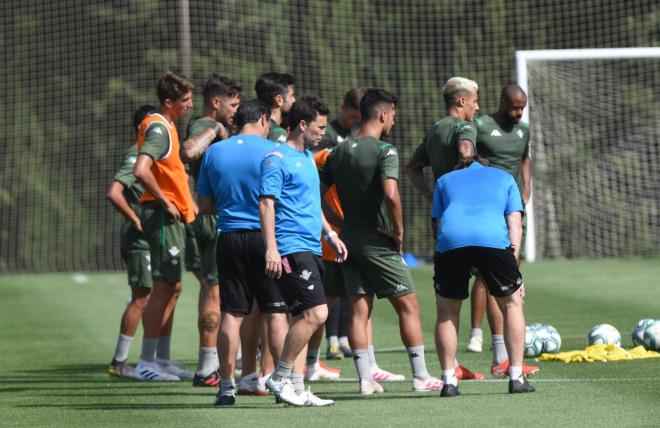 Rubi, en un entrenamiento del Betis en Montecastillo (Foto: Kiko Hurtado).