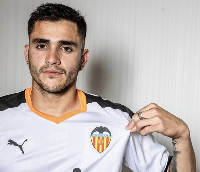 Maxi Gómez potencia el ataque del Valencia CF.
