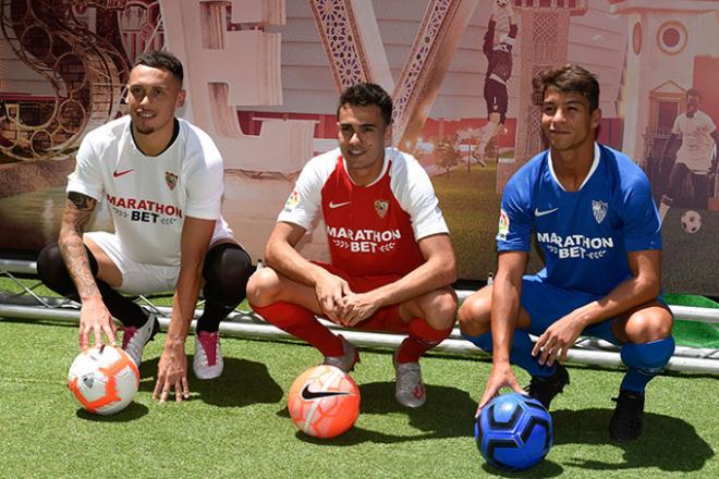 Óliver Torres, Lucas Ocampos y Sergio Reguilón, suben el valor del Sevilla (Foto: Kiko Hurtado).