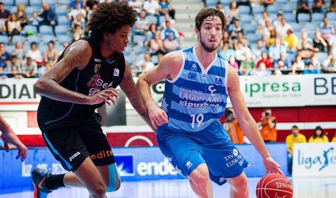 Mikel Motos ha pasado los tres últimos años entre Huesca y Palma (Foto: Delteco Gipuzkoa Basket).
