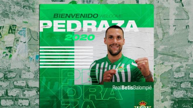 Pedraza, nuevo jugador del Real Betis.