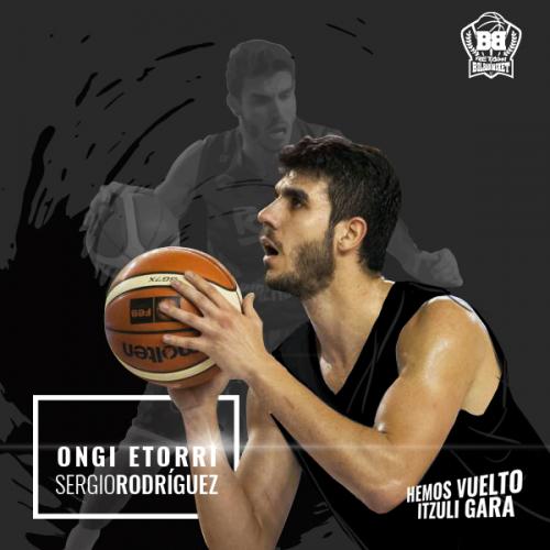El alero tinerfeño Sergio Rodríguez, nuevo fichaje de Bilbao Basket.