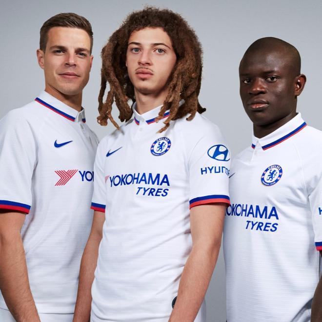La camiseta visitante del Chelsea para la temporada 2019/20.