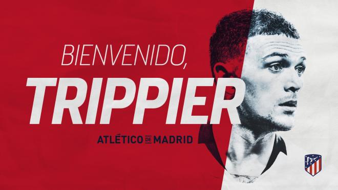 Trippier, nuevo jugador del Atlético de Madrid.