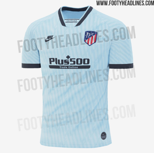Así es la tercera camiseta del Atlético (Foto: Footy Headlines).
