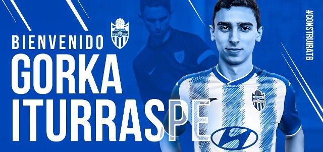 Gorka Iturraspe jugará en el Atlético Baleares de Segunda B (Foto: Atlético Baleares).