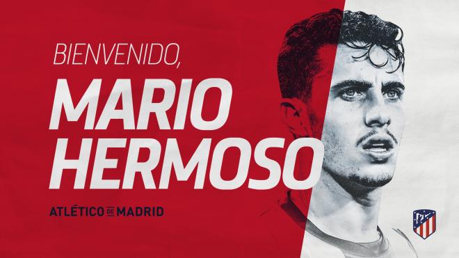 Mario Hermoso, nuevo jugador del Atlético de Madrid.