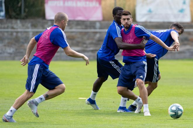 Papu en un entrenamiento de pretemporada (Foto: Daniel Marzo).