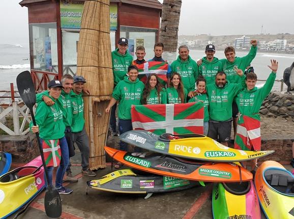 La Euskal Selekzioa de kayak surf ha ganado el Mundial de Perú (Prentsa Euskal Kirola).