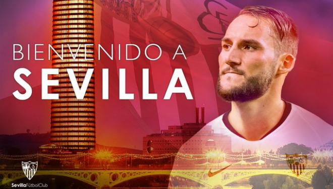Gudelj, nuevo futbolista del Sevilla FC.