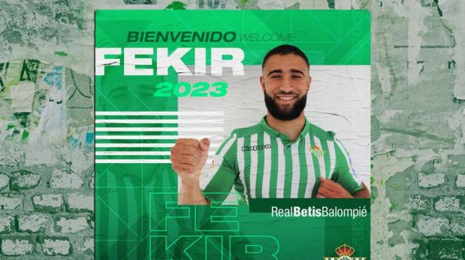 Nabil Fekir, nuevo jugador del Betis.