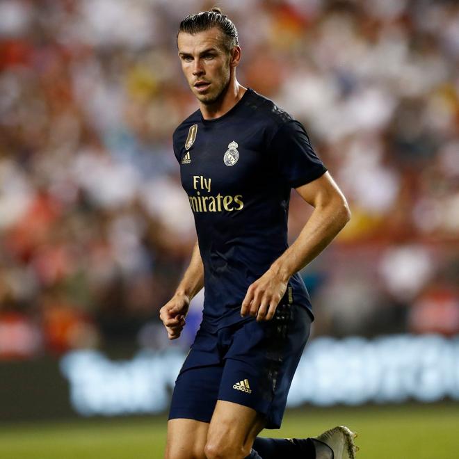 Bale, durante el partido ante el Arsenal (Foto: Real Madrid).