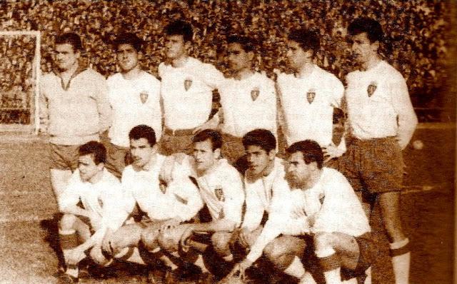 El once del Real Zaragoza en la temporada 1961/62