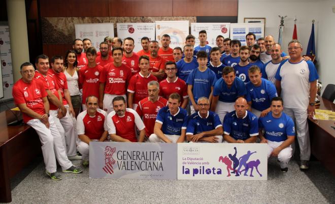 A la presentació del passat dimecres acudiren tots els equips protagonistes de les finals del cap de setmana