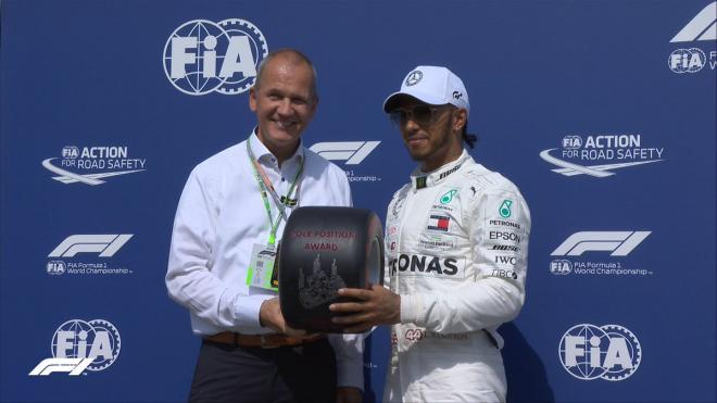 Hamilton se lleva la pole en Alemania.
