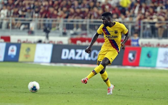 Umtiti podría volver al Olympique de Lyon (Foto: FCB).