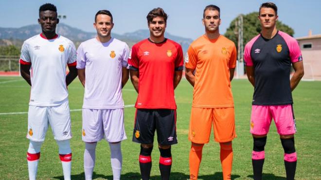 Las equipaciones del RCD Mallorca para la temporada 2019/20.