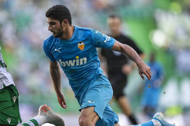Marcelino confía en recuperar al mejor Guedes. (Foto: Valencia CF)
