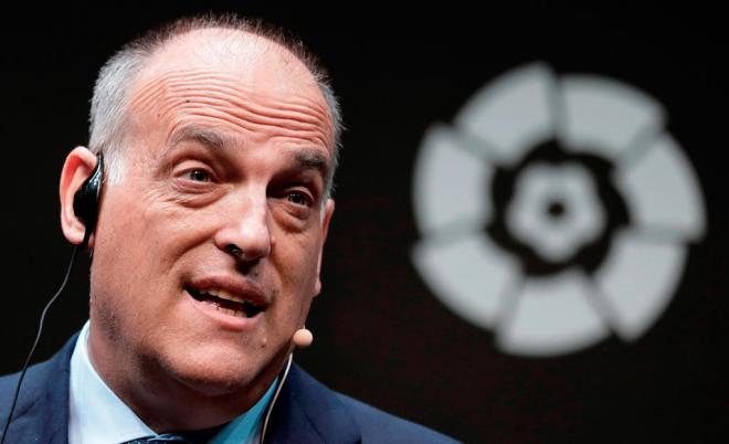 Javier Tebas, contrario a la fecha del Clásico el 18 de diciembre.