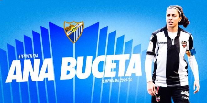 Ana Buceta, nuevo fichaje blanquiazul (Foto: Málaga CF).