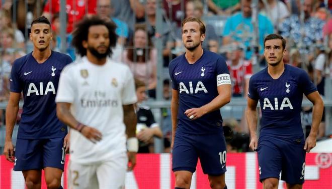 Partido entre el Real Madrid y el Tottenham de Kane